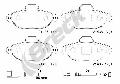 Klocki hamulcowe - komplet21436 00 702 10, BRECK w ofercie sklepu e-autoparts.pl 